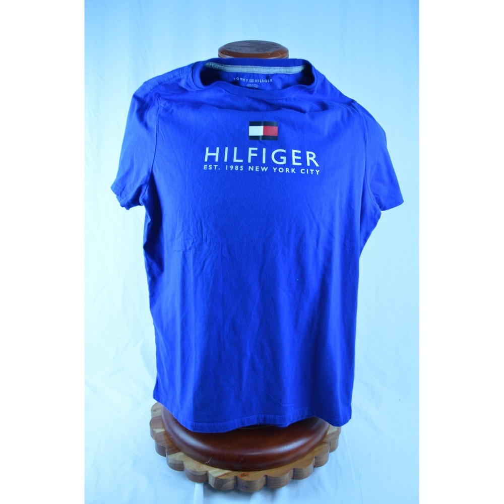 T-shirt Tommy Hilfiger Youth Crew Neck Short Sleeve Cotton - Size Small